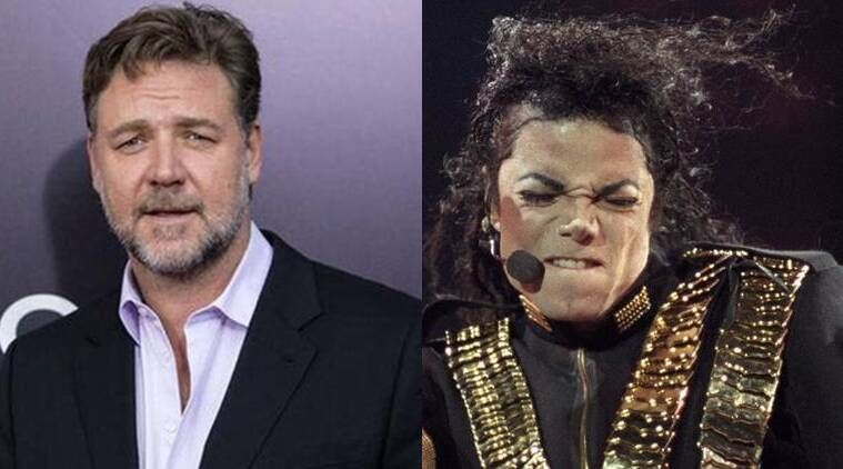 Michael Jackson žertoval Russell Crowe
