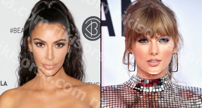 Kim Kardashian byla obviněna ze zastínění Taylor Swift svým novým parfémem