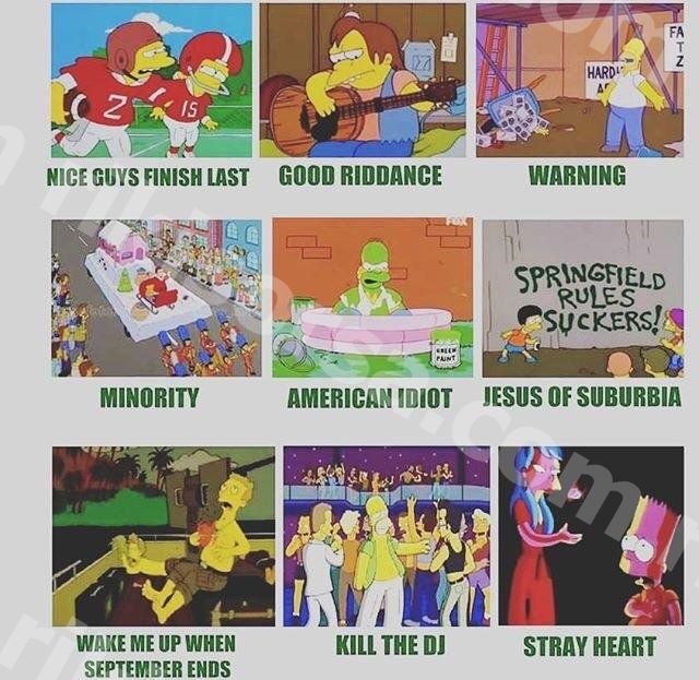 MCR & TOP Songs Retold By 'The Simpsons' bude váš nový oblíbený Meme